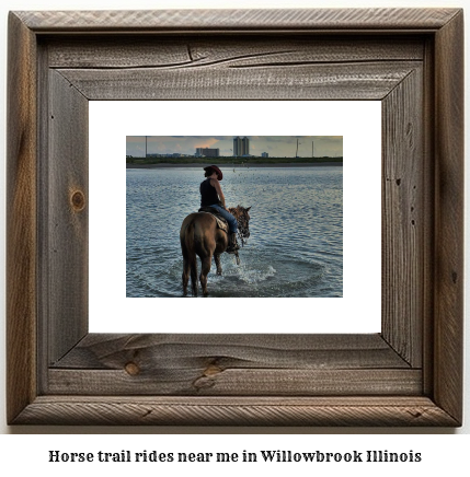 horse trail rides near me in Willowbrook, Illinois